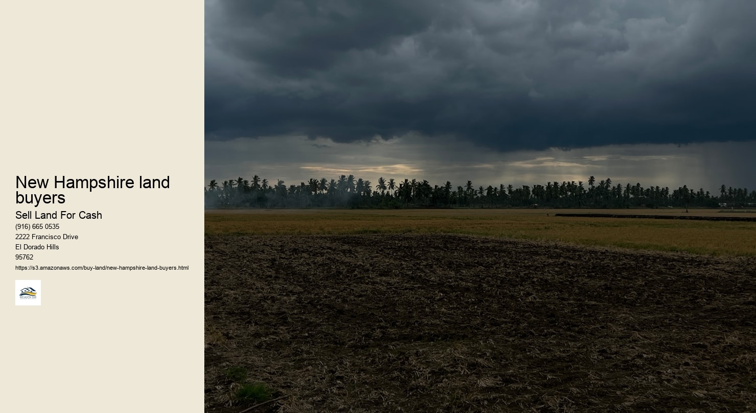 New Hampshire land buyers