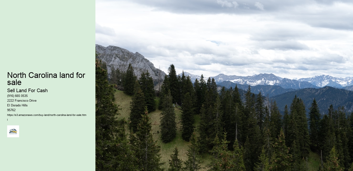 North Carolina land for sale