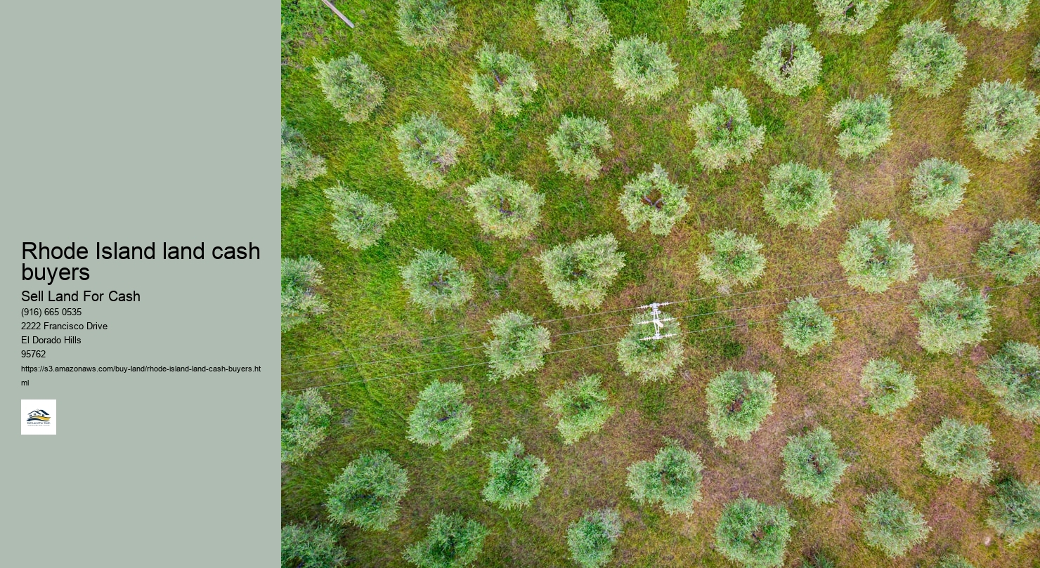 Rhode Island land cash buyers