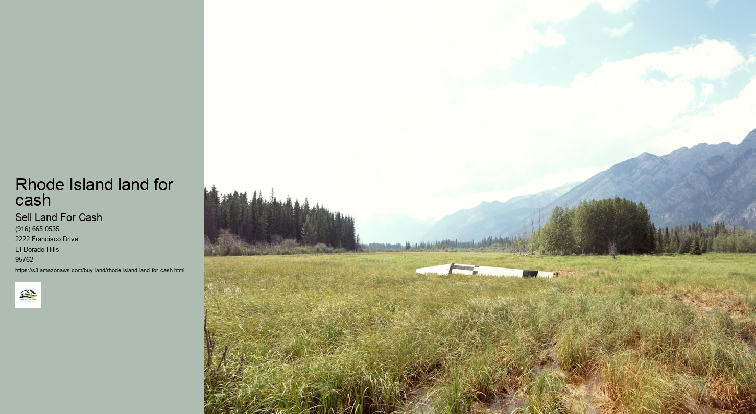 Rhode Island land for cash