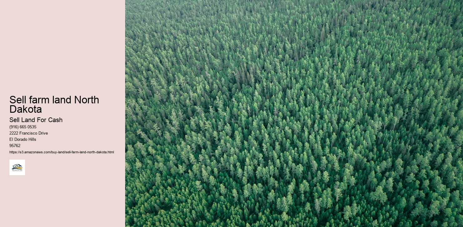 Sell farm land North Dakota