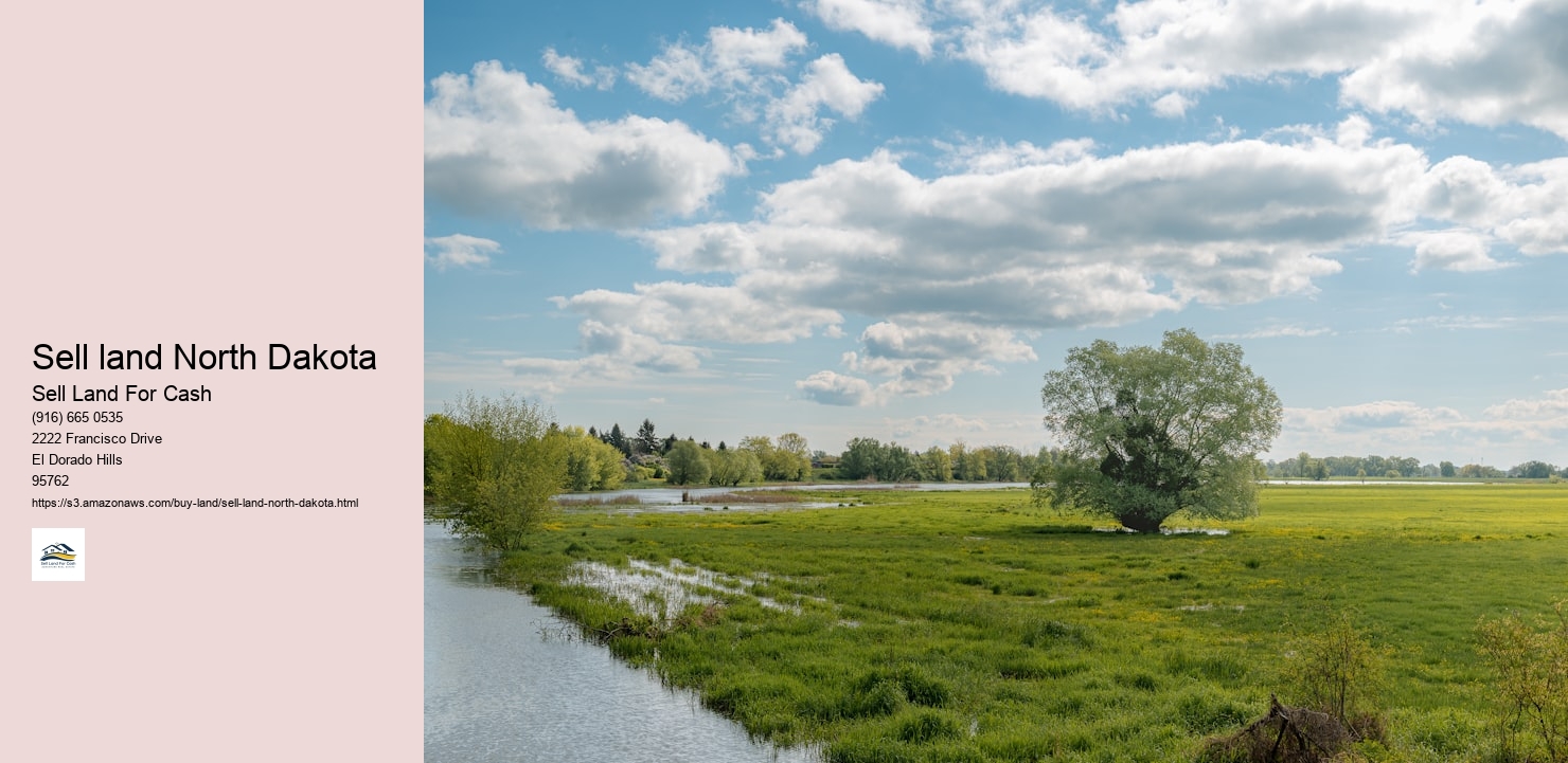 Sell land North Dakota