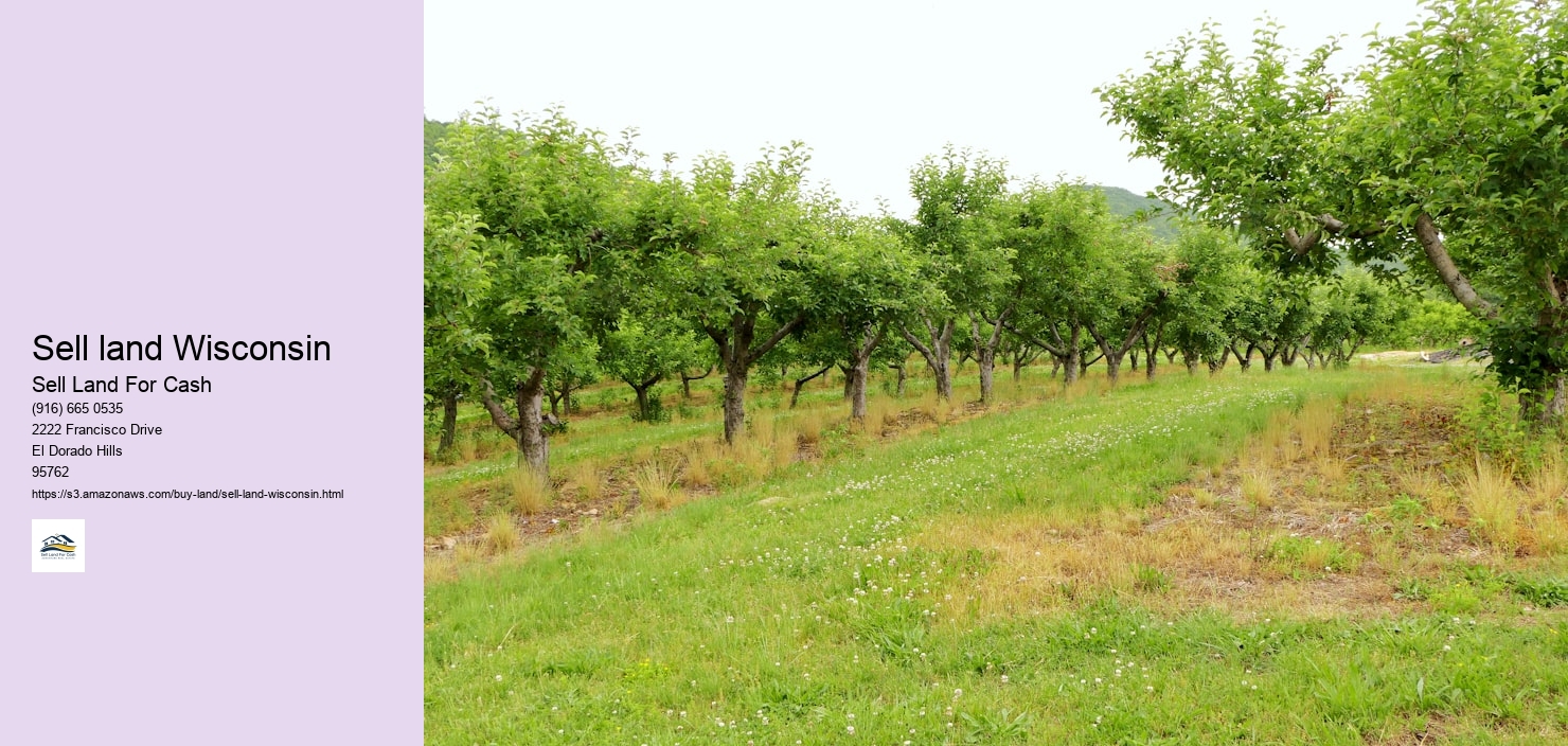 Sell land Wisconsin