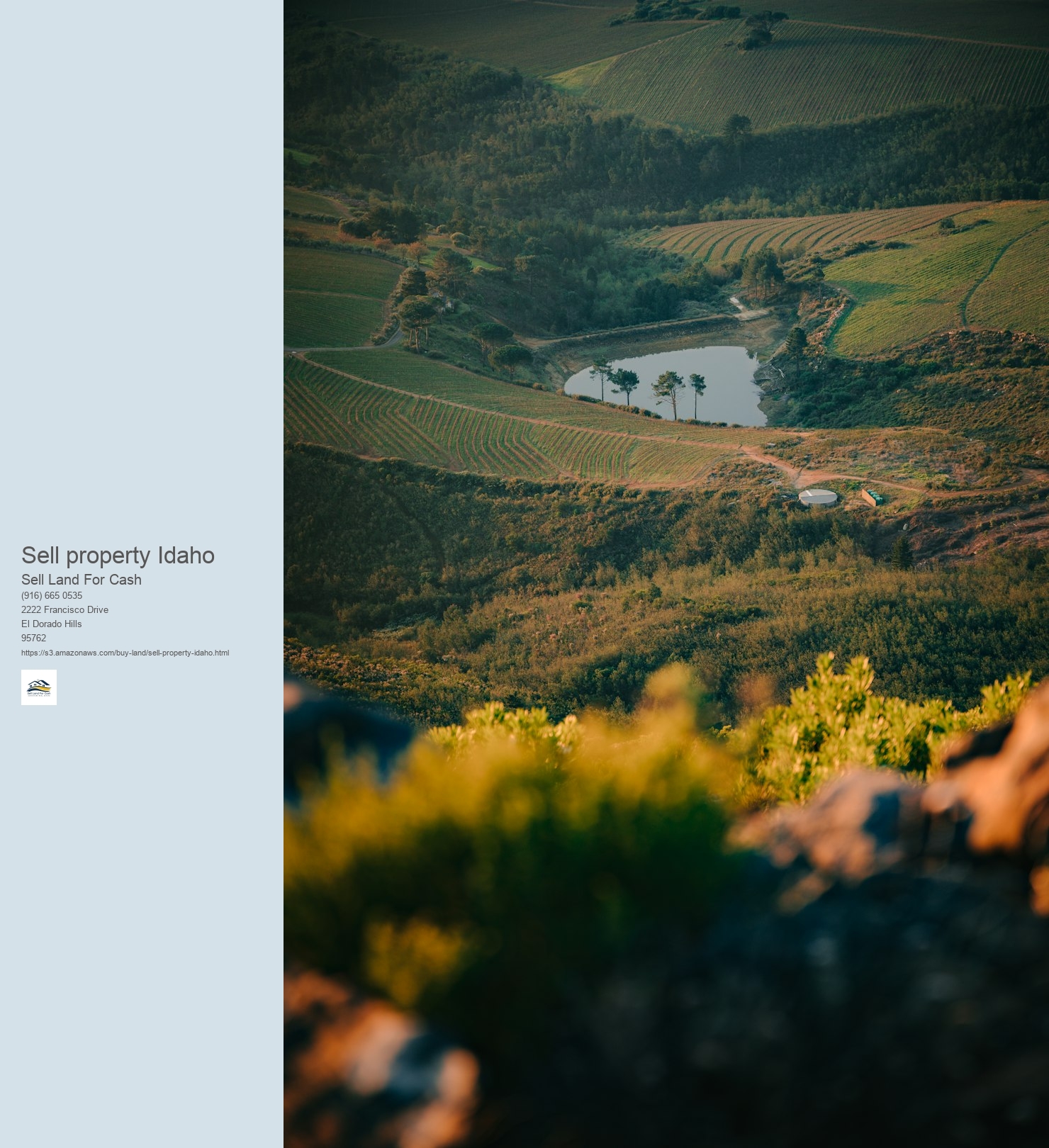 What is the worth of Idaho land when costing money?