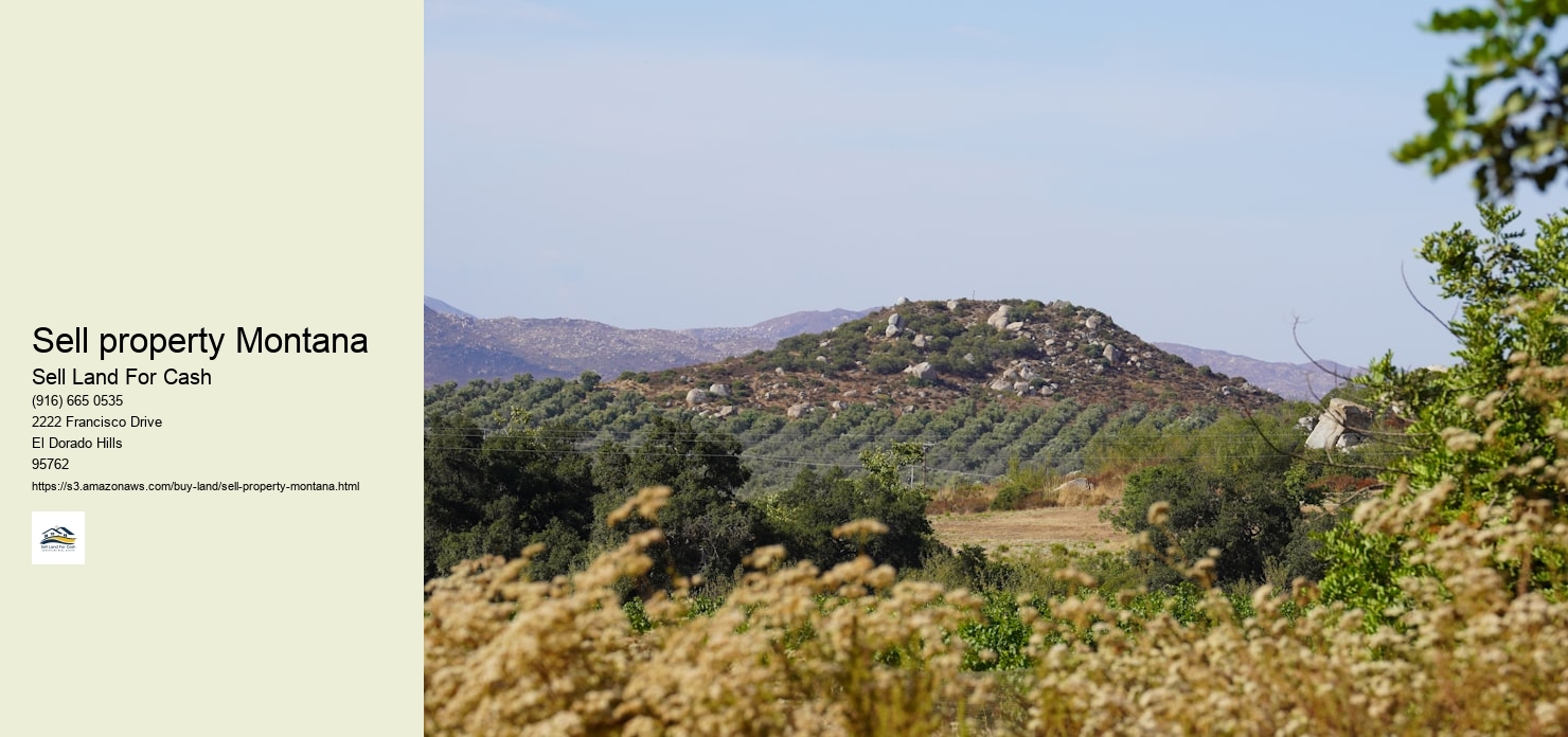 Sell property Montana