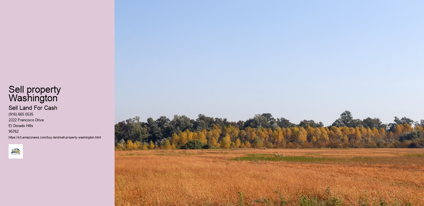 Sell property Washington