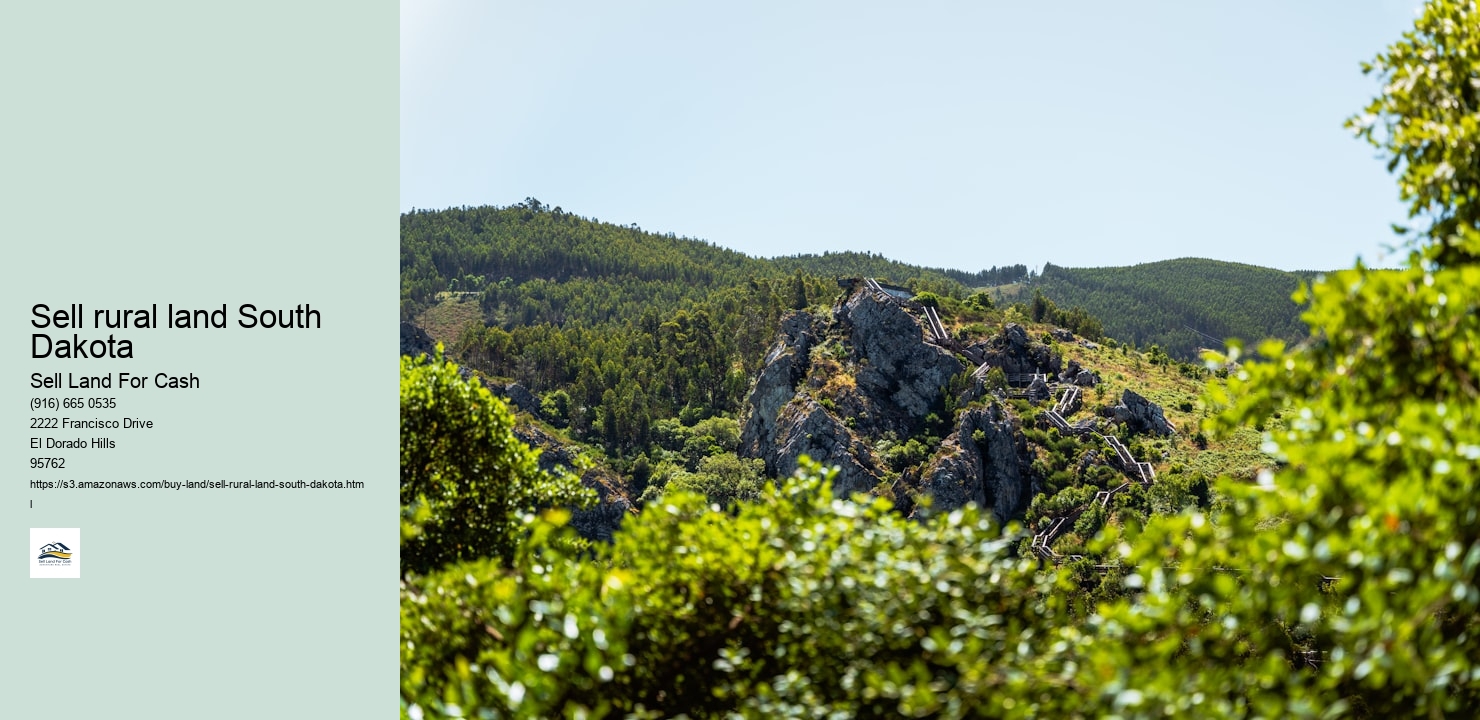 Sell rural land South Dakota