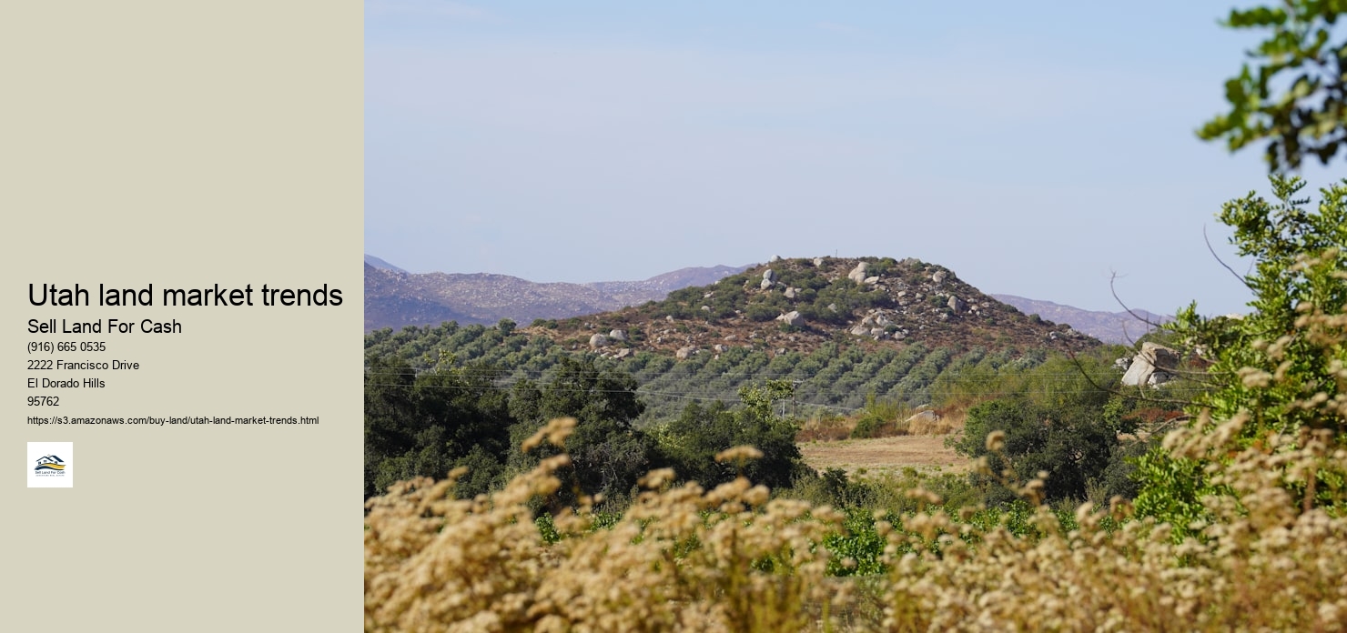 Utah land market trends