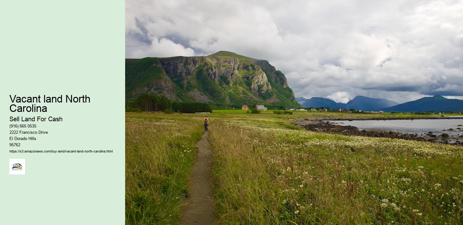 Vacant land North Carolina