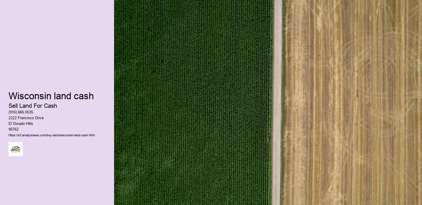 Wisconsin land cash