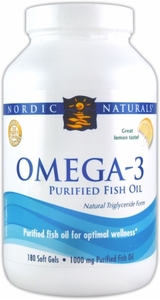 Nordic Naturals® Ultimate® Omega - Lemon - 180 Softgels