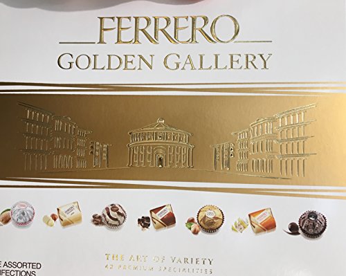 009800200627 UPC - Ferrero Golden Gallery 42 Fine Assorted Confections