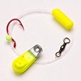 Lindy Floating Rig-Fluorescent Yellow-Crawler/Leech Hook