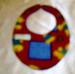 Rakiyah classic shaped bib--primary