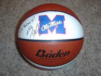 Ole Miss Basketball-- AUTOGRAPHED by Head Coach Andy Kennedy!