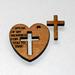 No Worries Pocket Heart Charm