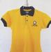 Yellow JESUS LIVE polo for women or girls