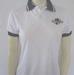 White JESUS CROSS polo for women or girls