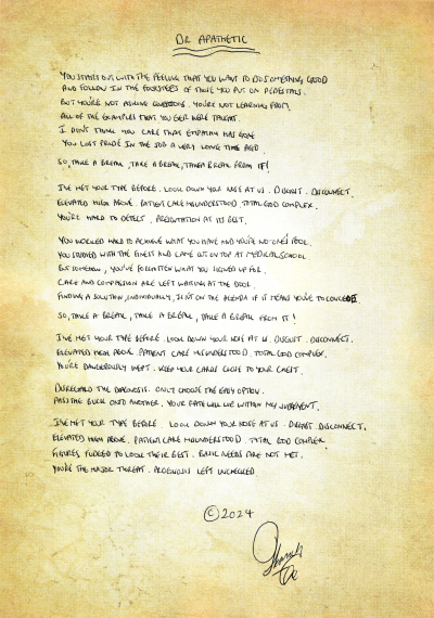 Dr Apathetic - In the Dark