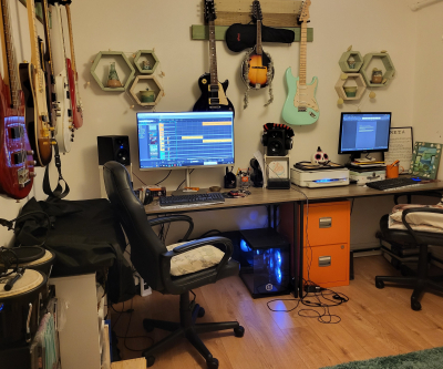 New studio setup  for the end of 2025