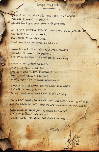 Sticks and Stones