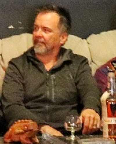 Jim Woods Relaxing at practice