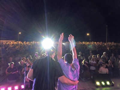 Mathew w/fan Jones Beach