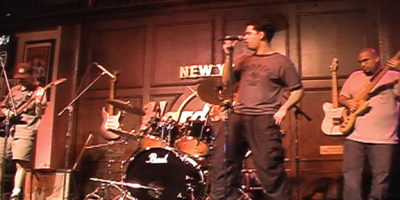 The Jade Monkey with Abe on bass at The Hard Rock Hotel