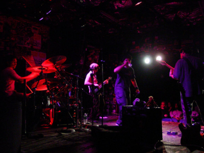 The Jade Monkey from behind at CBGB's