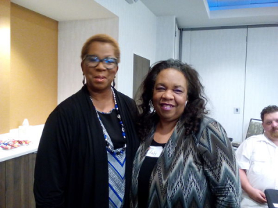Lady Junn and Gospel Recording Star Babbie Mason