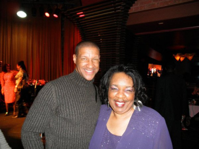Lady Junn and HOT R&B artist - Tony Terry! He brought the house down with his popular hit When I'm With You