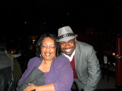 Lady Junn and Monigue side kick Tony Terry