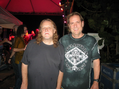 Jeff with Warren Haynes of Gov't Mule: Contact For Booking booking@glasshouseprophet.com 