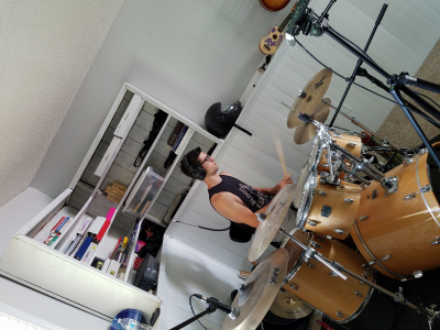 Band practice at Bryce's! 