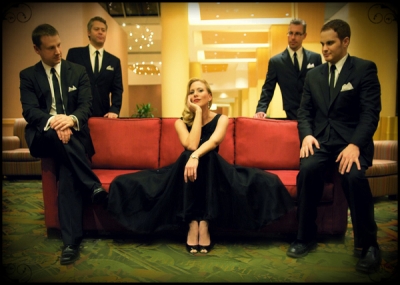 <p> The Ashley Locheed Quintet - "Mad Men" party</p>
<p>photo credit: Krysten Marlette</p>