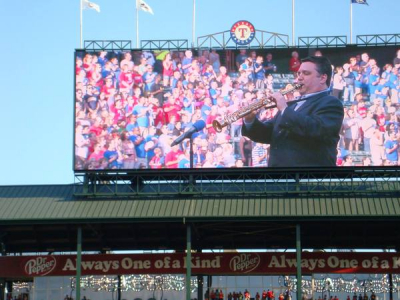 <p>Texas Rangers</p>
<p>National Anthem</p>
<p>2013</p>