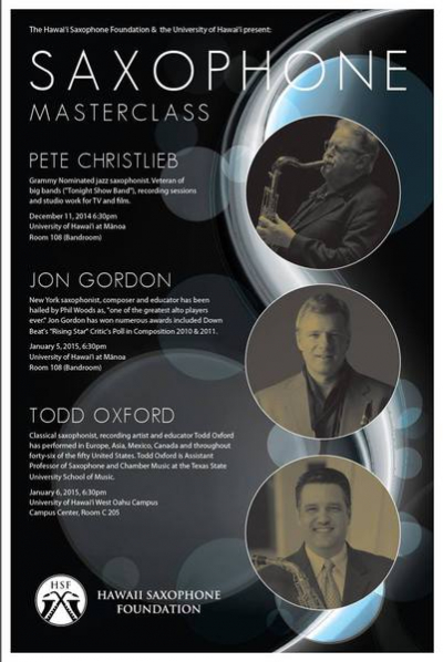 <p>Hawaii Master Class Poster </p>
<p>2015</p>