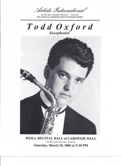<p>Poster for New York Debut Award</p>
<p>2006</p>