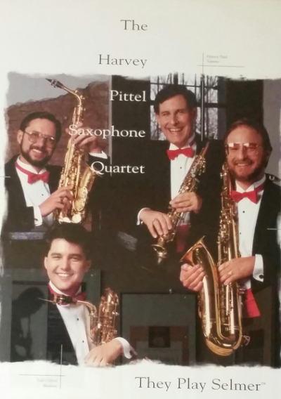<p>Marketing Poster produced by Selmer Saxophones </p>
<p>1992</p>
