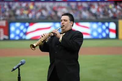 <p>Texas Rangers</p>
<p>National Anthem 2014</p>