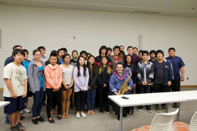 <p>Master Class - Hawaii Saxophone Foundation </p>
<p>2015</p>