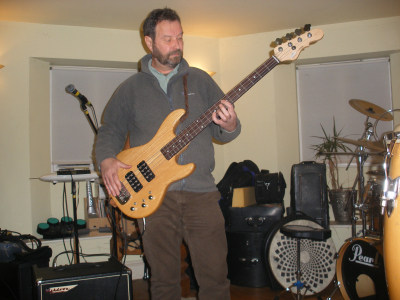 Tim Jamfrey on bass