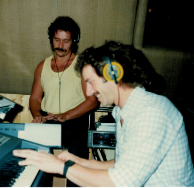 In the studio