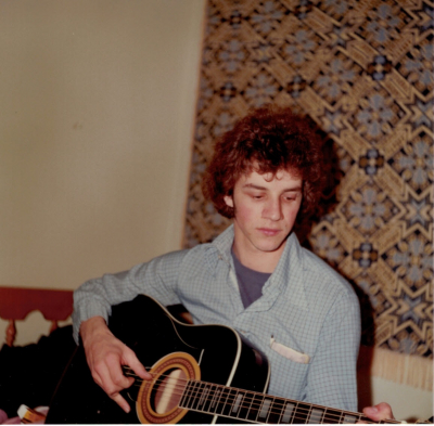 My first new guitar, 1973