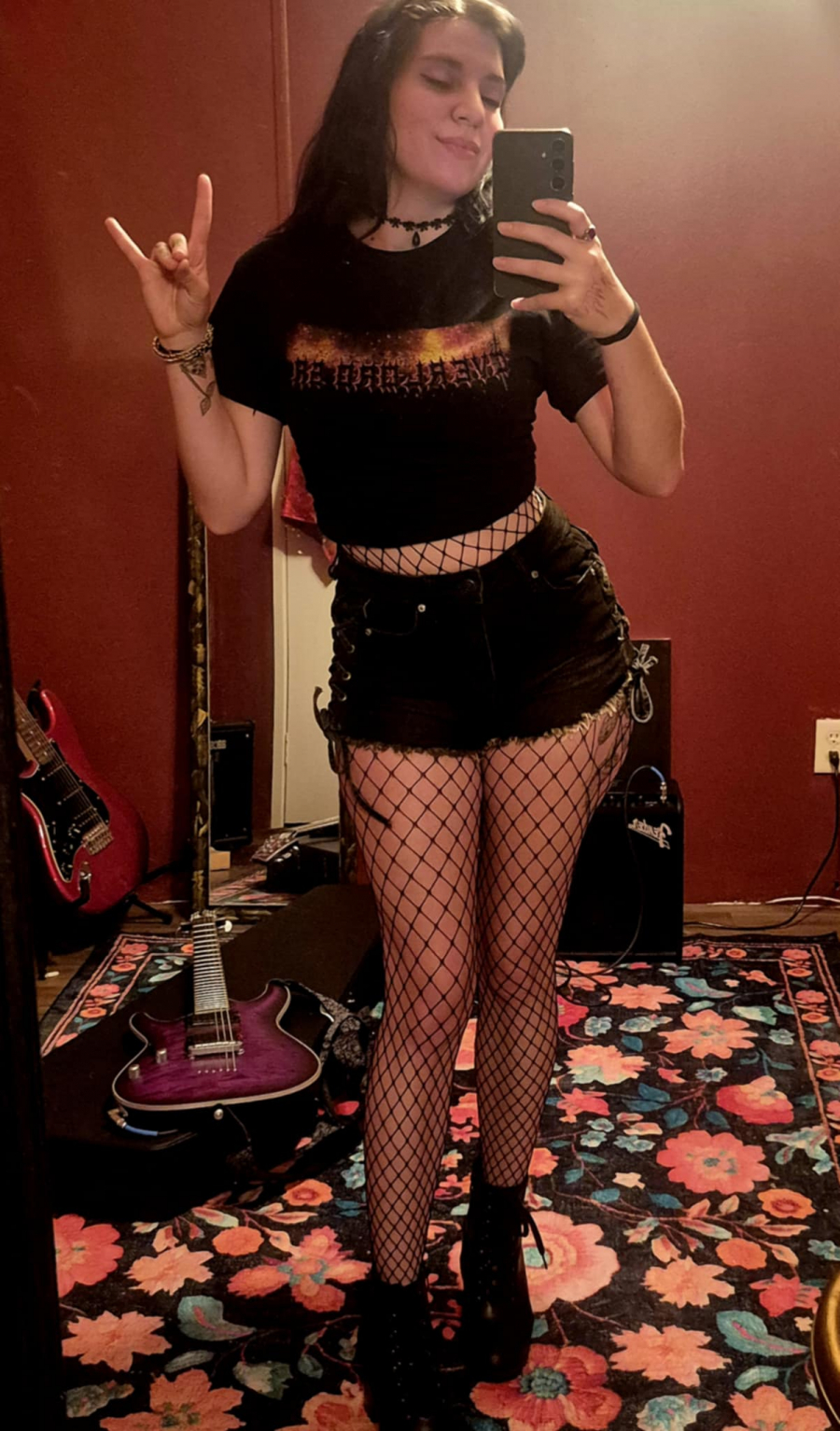 Get your NEW Overlord SR T shirt at our store here! Like my guitarist friend here from North Carolina