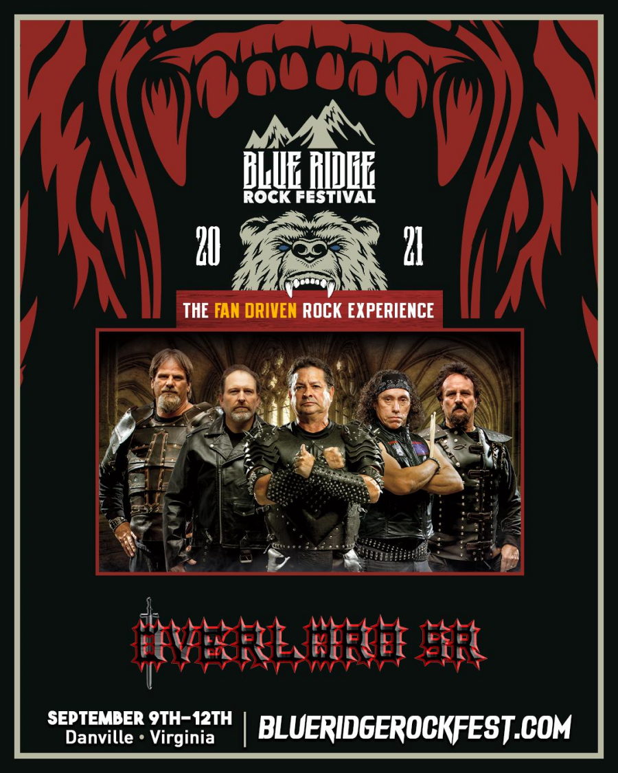September 11th, 2021 Saturday playing at 2:30 pm on the Sponsored Main Stage A. Opening for bands as Megadeth, Testament, COC, Five Finger Death Punch, to name a few. Playing this years Blue Ridge Rock Festival.Get your Tickets while supplies last.