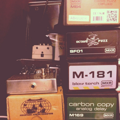 <p> MXR, Moollon, Malekko. Toys for Boys. SFO1 is off the chain. </p>