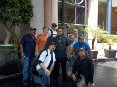 TAVARES AT OUR HOTEL IN MEXICO CITY