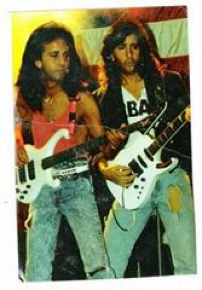 ROCKIN' OUT ON STAGE WITH BROTHER EDDY...