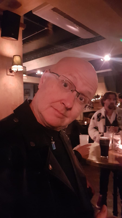 Ian drunk-or getting there!